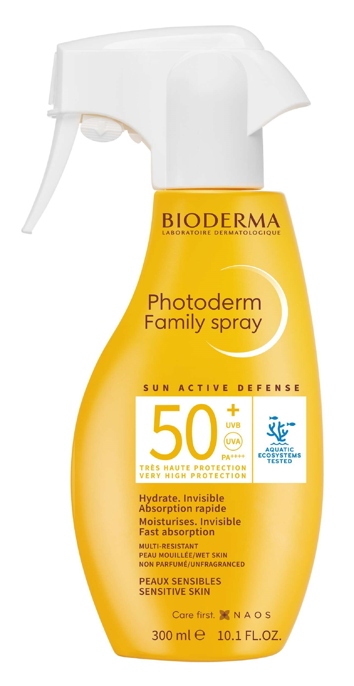 Bioderma Photoderm Family Spray Solaire Invisible SPF50+ 300ml