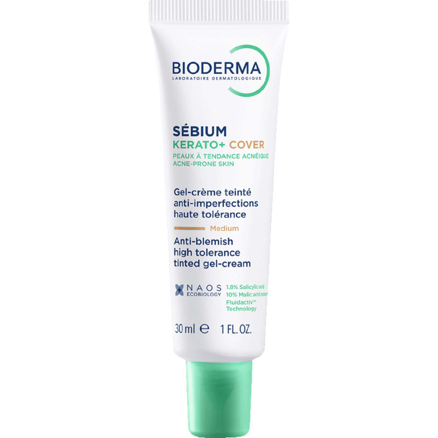 Sébium KERATO+ Cover gel crème teinté anti imperfections haute tolérance 30 ml - vue 4