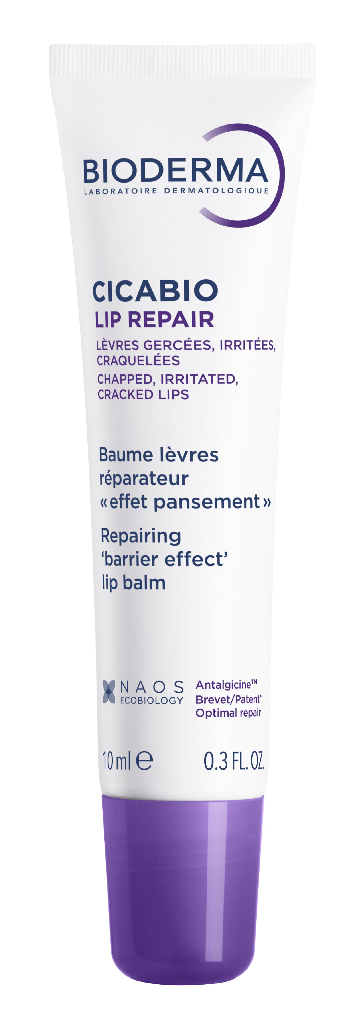 Soins Lèvres Cicabio Lip Repair Bioderma Le Flacon De 10ml - vue 1