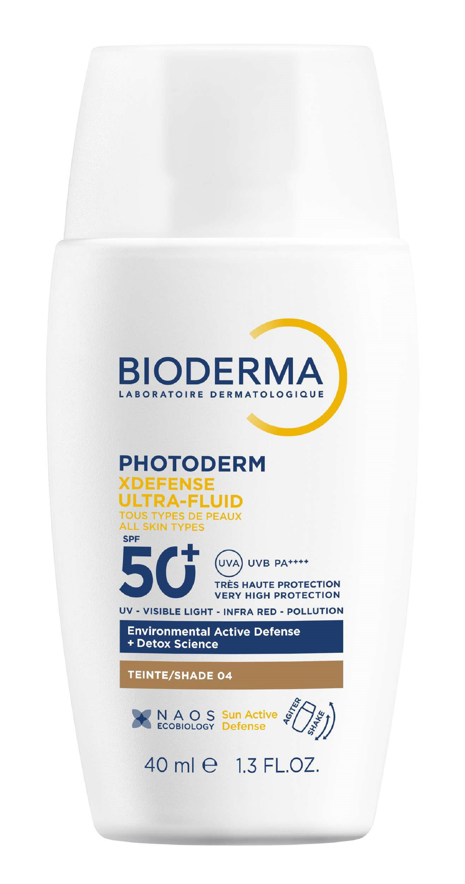 Bioderma Photoderm Xdefense Ultra Fluid Teinte 04 SPF50+ 40ml