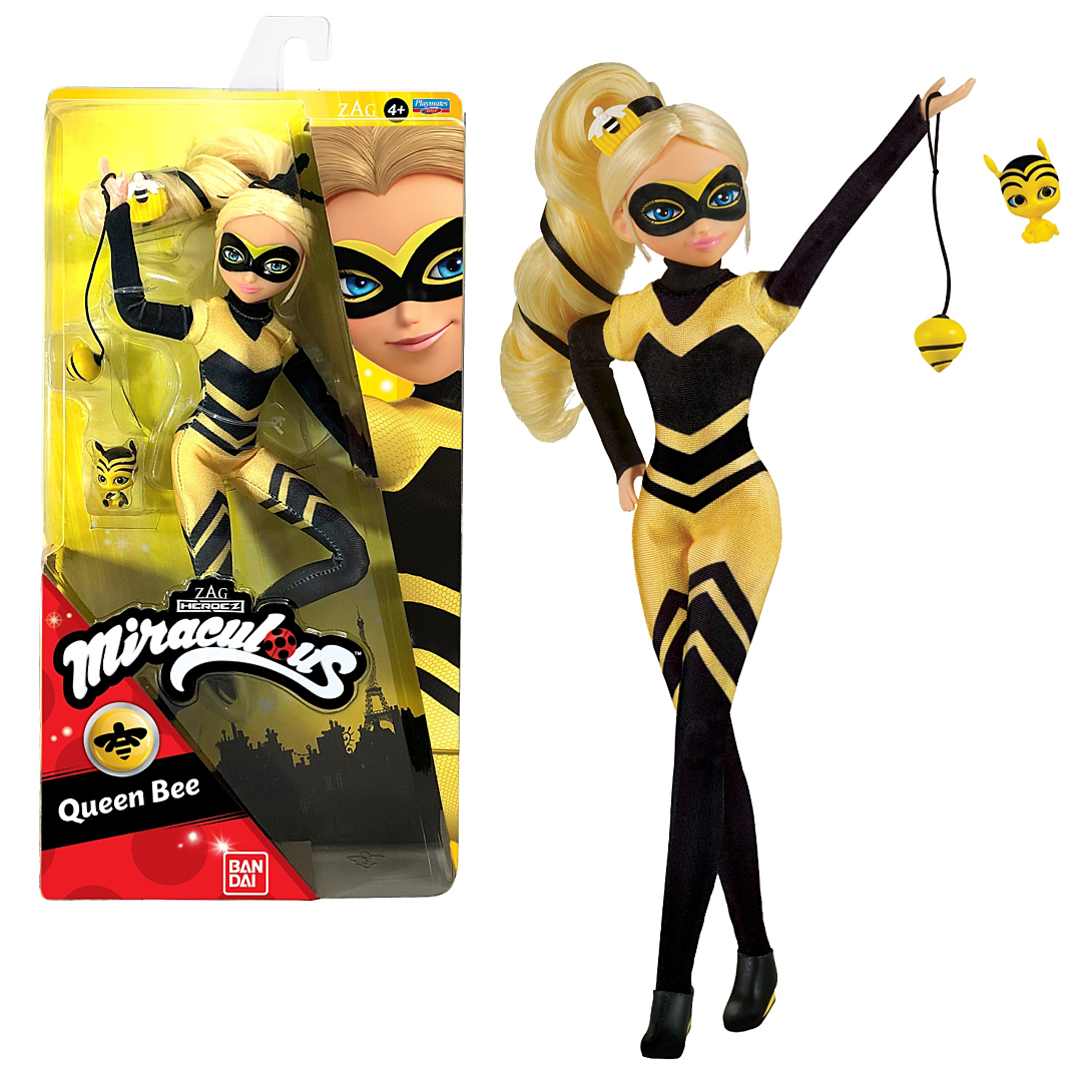 Bandai Miraculous Ladybug - Poupée mannequin 26 cm: Queen Bee