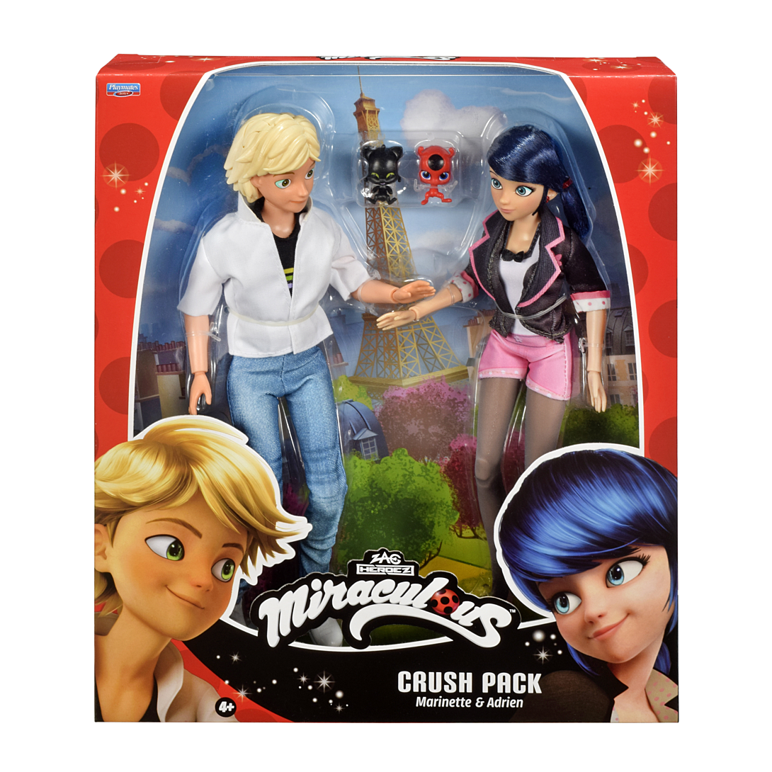 MIR Pack de 2 poupées 26 cm Marinette & Adrien - vue 1