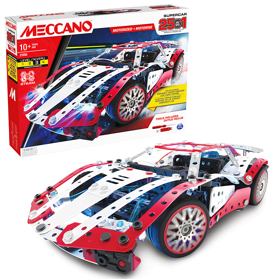 Supercar BANDAI Meccano APM20105 25 Modèles