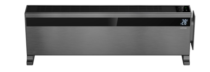 Convecteur aluminium,Noir, 1500W OCE-F01-1500