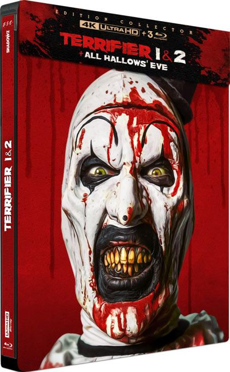 Terrifier : Terrifier 1 & 2 + All Hallow's Eve BLU-RAY DISC 4K