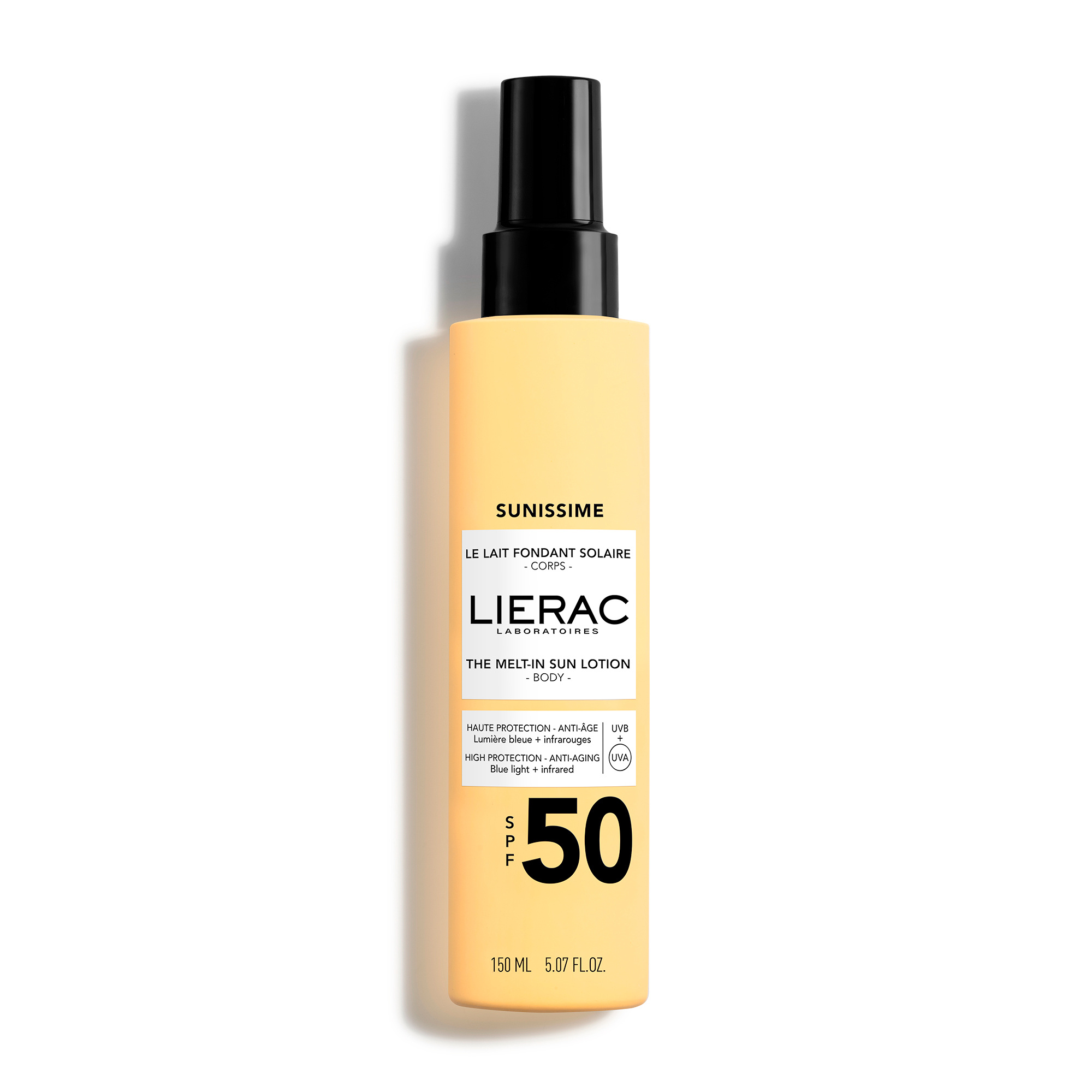Soin Visage Sunissime Lait Fondant Solaire Spf50 Lierac Le Flacon De 150ml