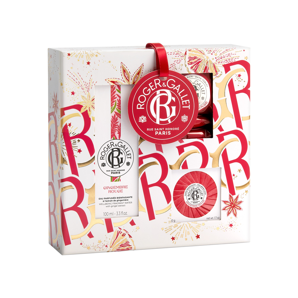 Gingembre Rouge - Coffret eau Parfumée bienfaisante 100ml