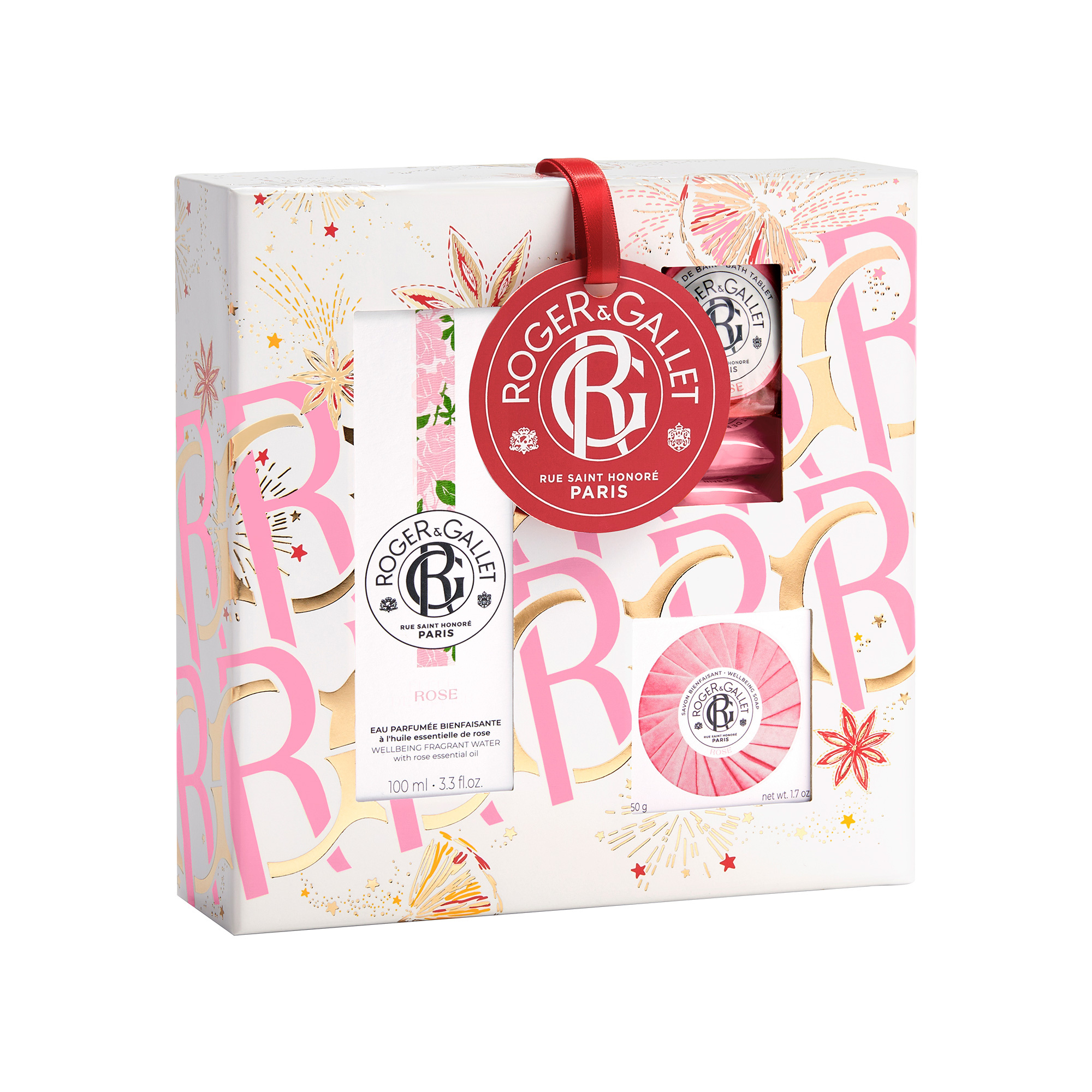 Rose - Coffret eau Parfumée bienfaisante 100ml