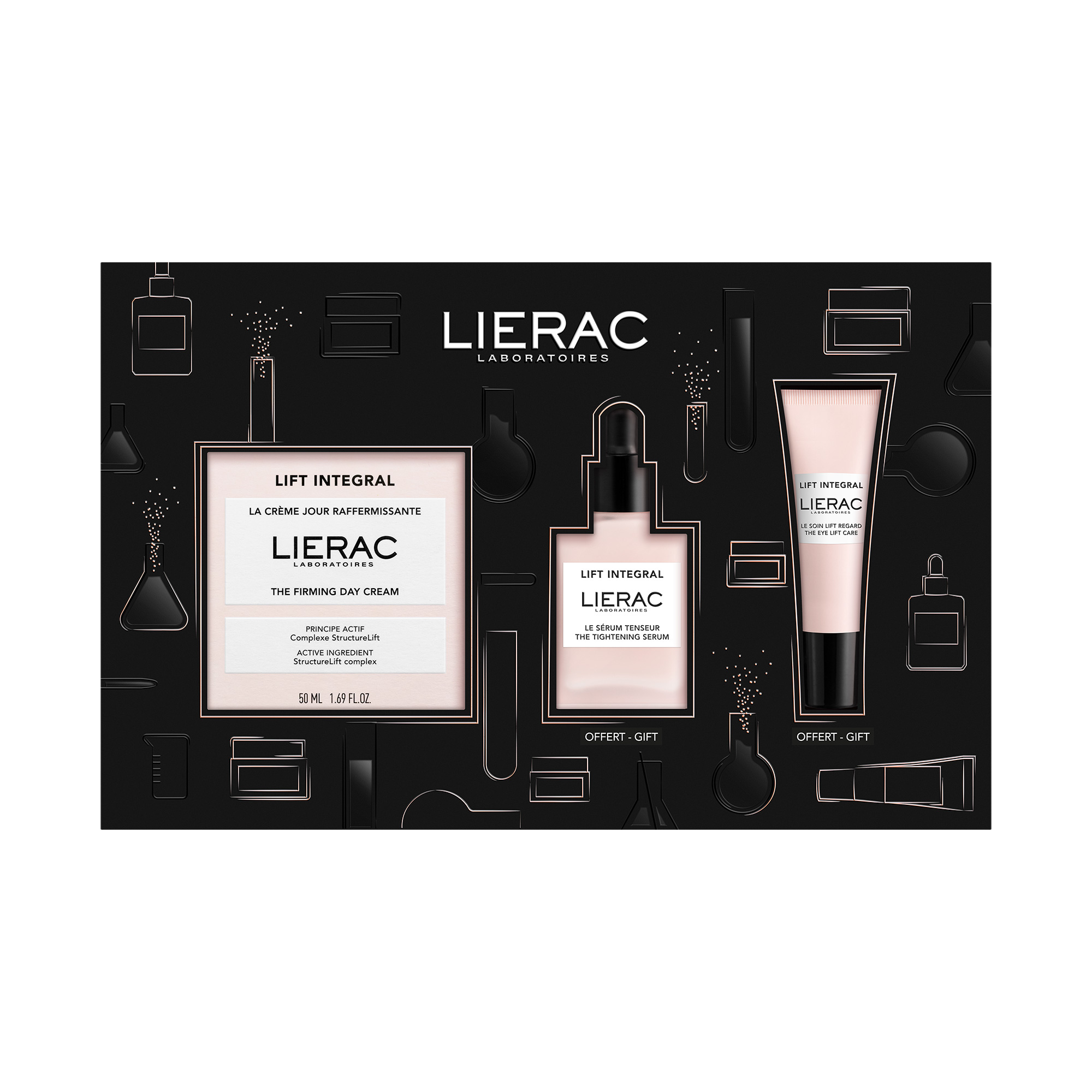 Lift integral - Coffret Anti-âge Lift Fermeté - Crème jour 50ml + Sérum 15ml + Soin regard 7.5ml