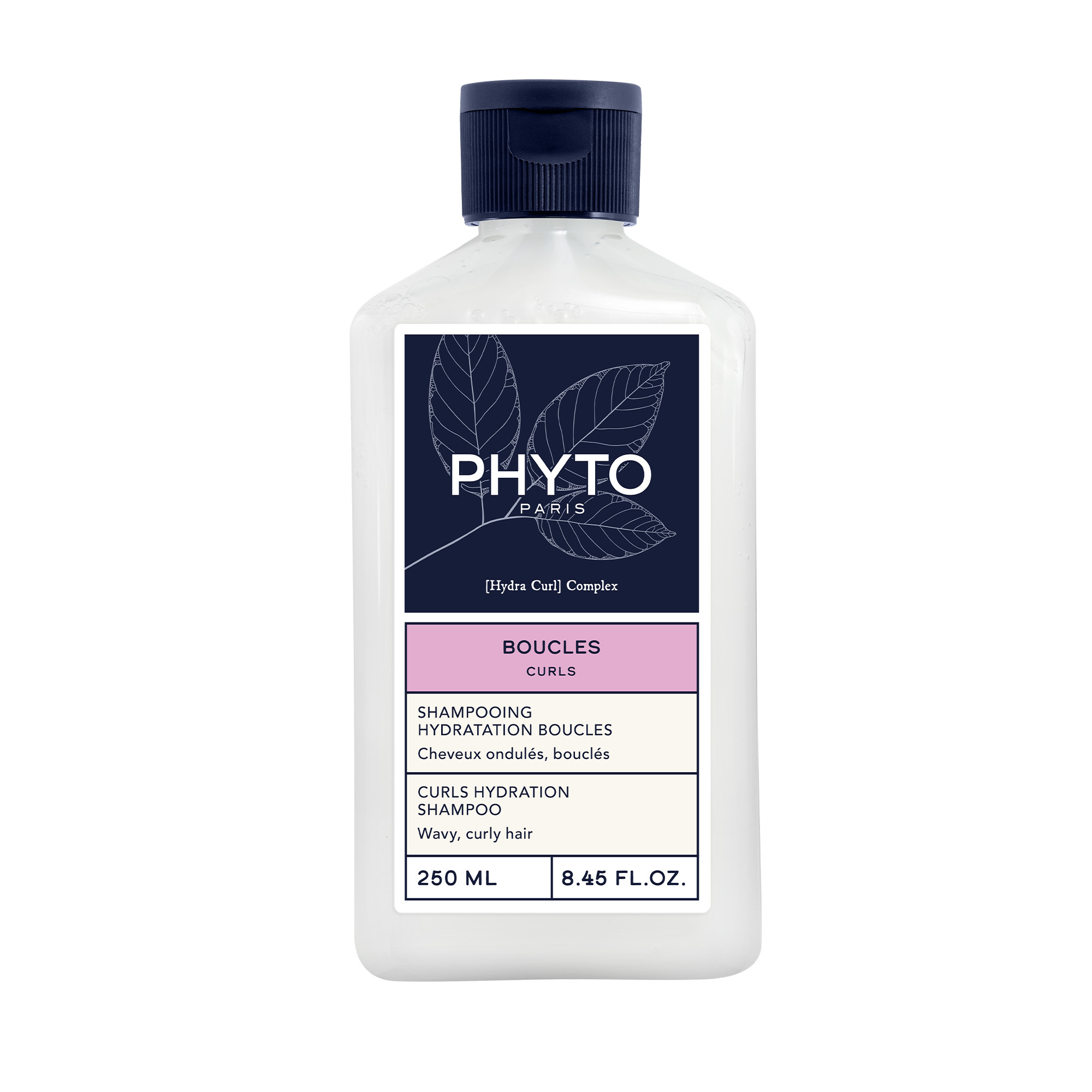 Shampooing Hydratation Pour Cheveux Cheveux Ondulés & Bouclés Phyto Le Flacon De 250ml