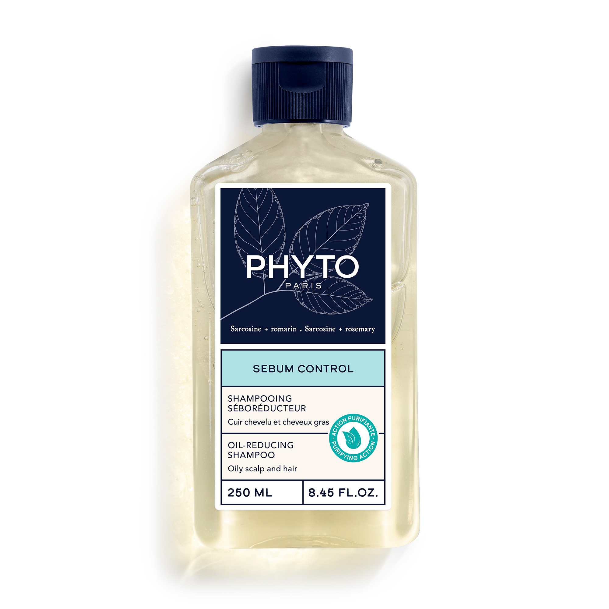 Shampooing Sebum Control Séboréducteur Phyto Le Flacon De 250ml