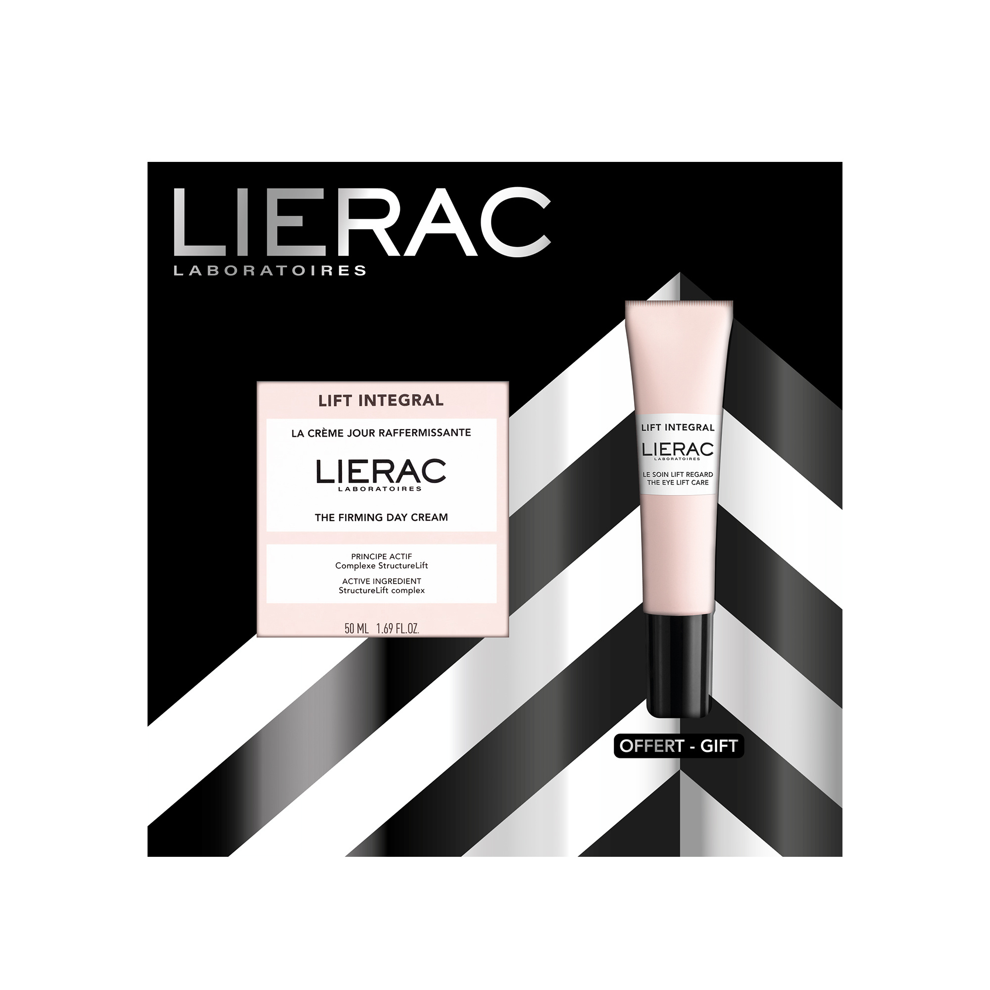 Lierac Lift Intégral C Crème Jour Raffermissante 50ml + Soin Lift Regard 15ml