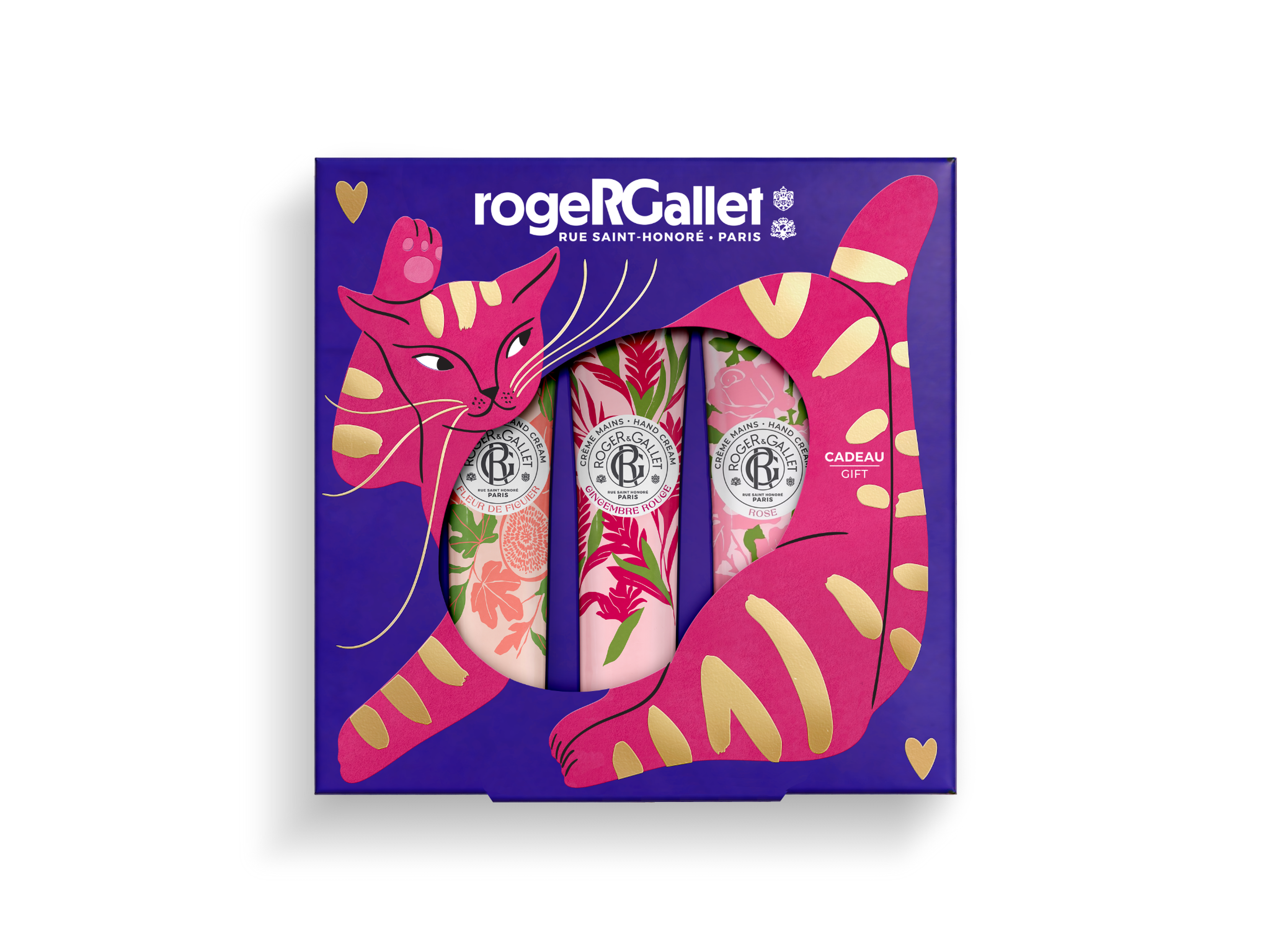 Roger & Gallet Coffret 3 Crèmes Mains Bienfaisantes 30ml – Fleur De Figuier Gingembre