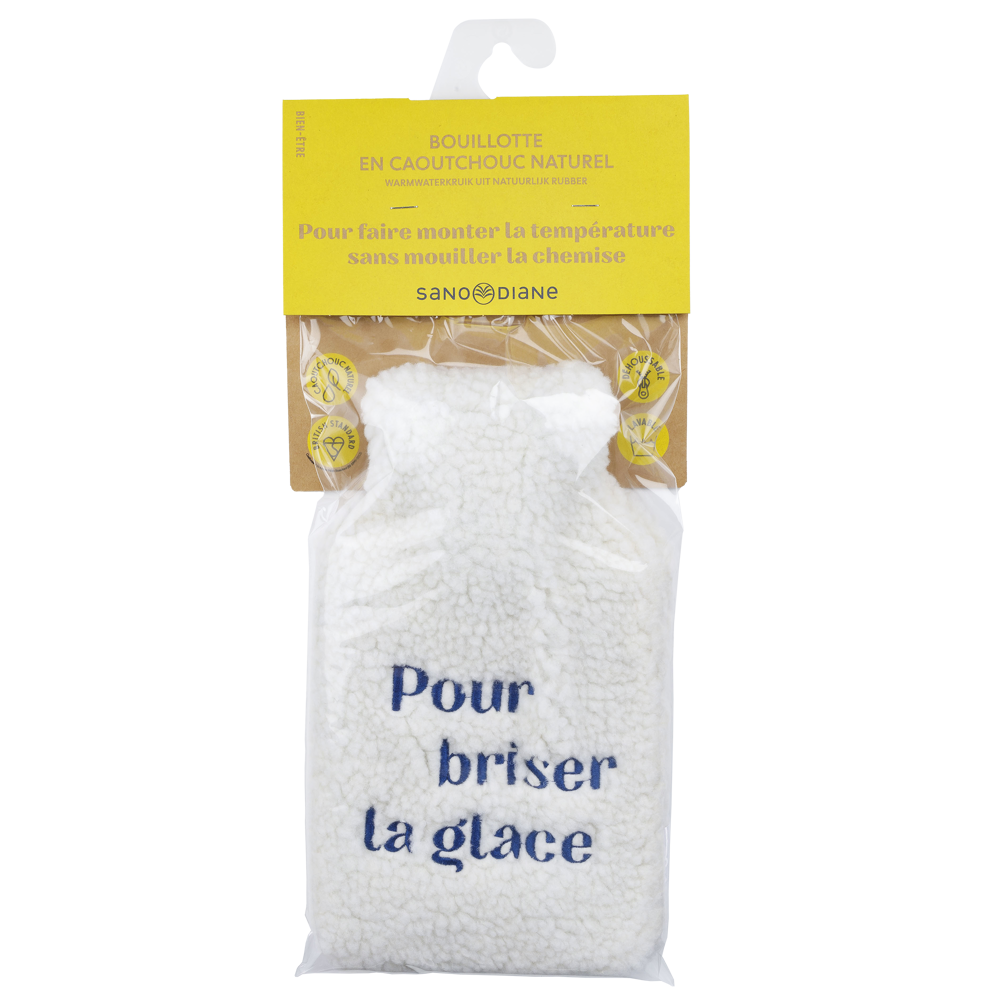 Sanoflore Bouillotte Caoutchouc 1L Humour