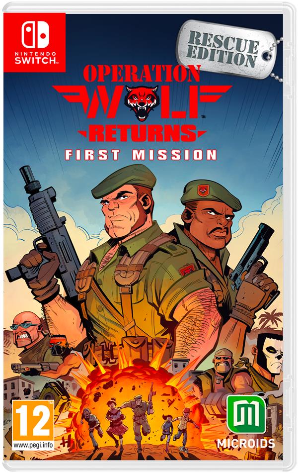 Operation Wolf Returns : First Mission - Rescue Edition (SWITCH)