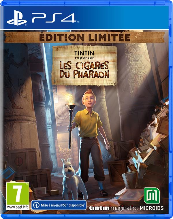 Tintin Reporter : Les Cigares du Pharaon - Edition Limitée (PS4)