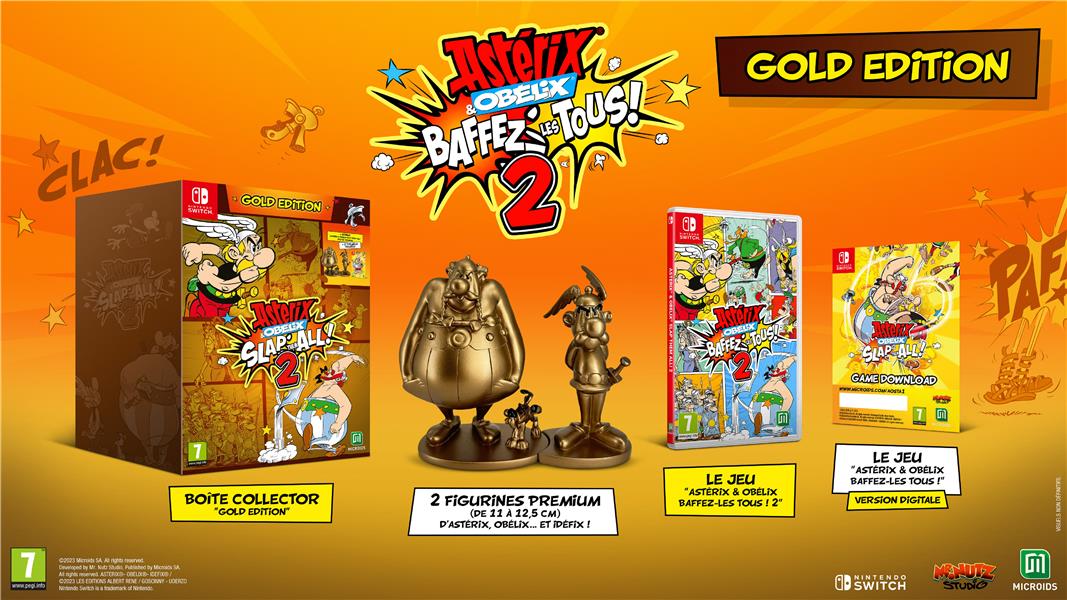 Astérix & Obélix : Baffez-les tous ! 2 - édition gold (SWITCH)