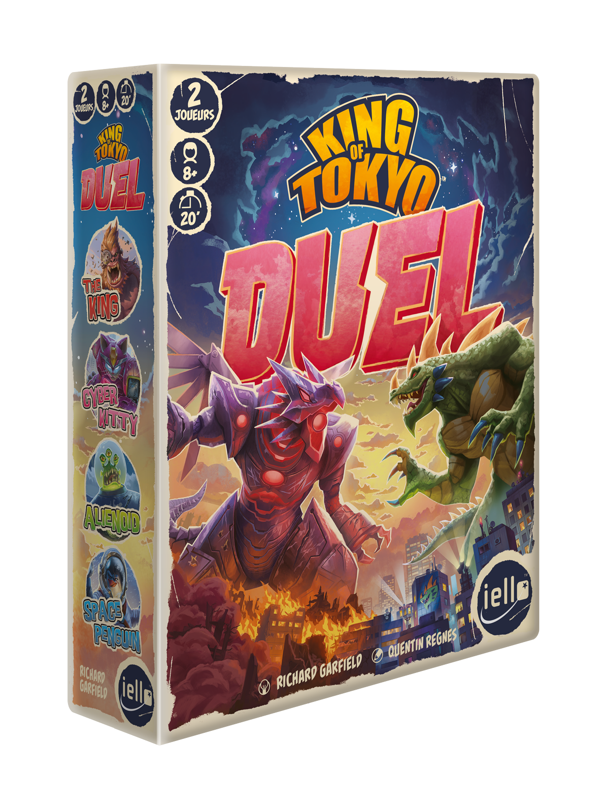 Jeu de stratégie Iello King of Tokyo Duel - vue 3