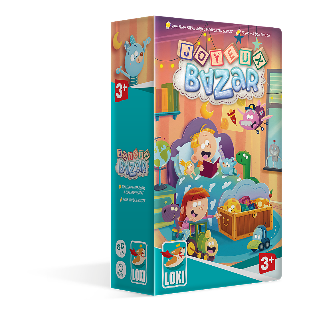 Jeu d’ambiance Iello Joyeux Bazar - vue 3