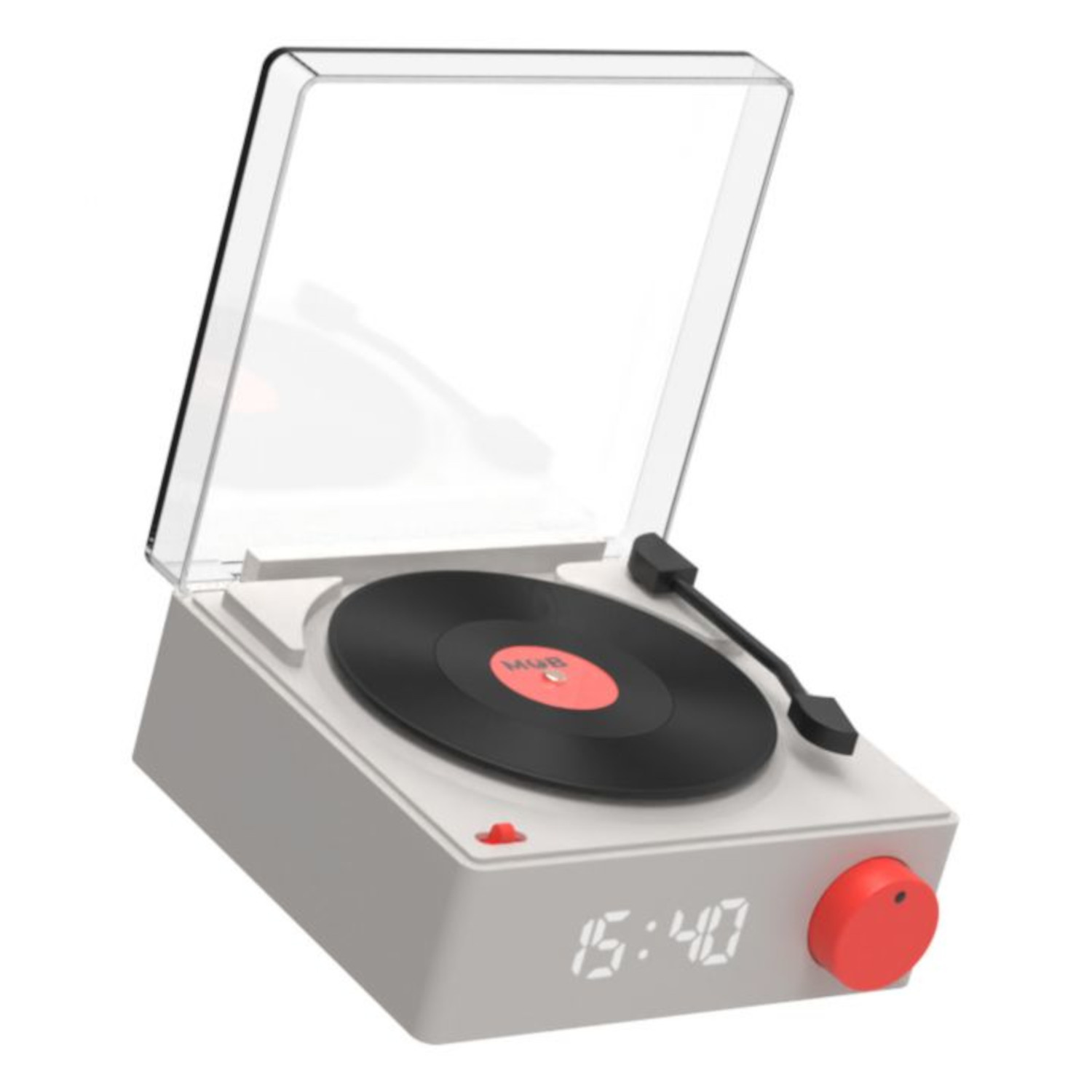 Mob Mobility On Board - Enceinte & Réveil Vs-80 - Gris