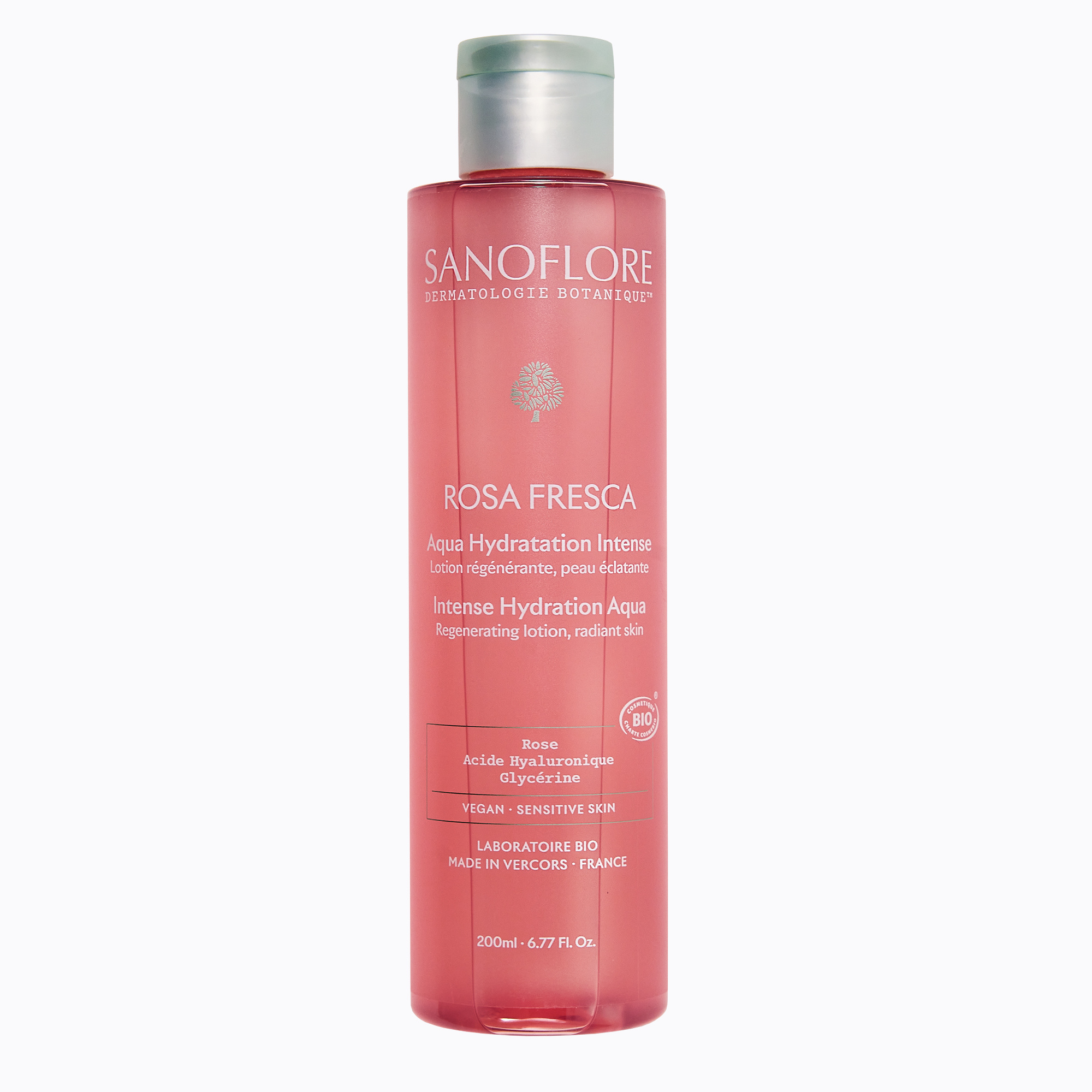Rosa Fresca Aqua essence botanique de beauté fraîche bio 200ml