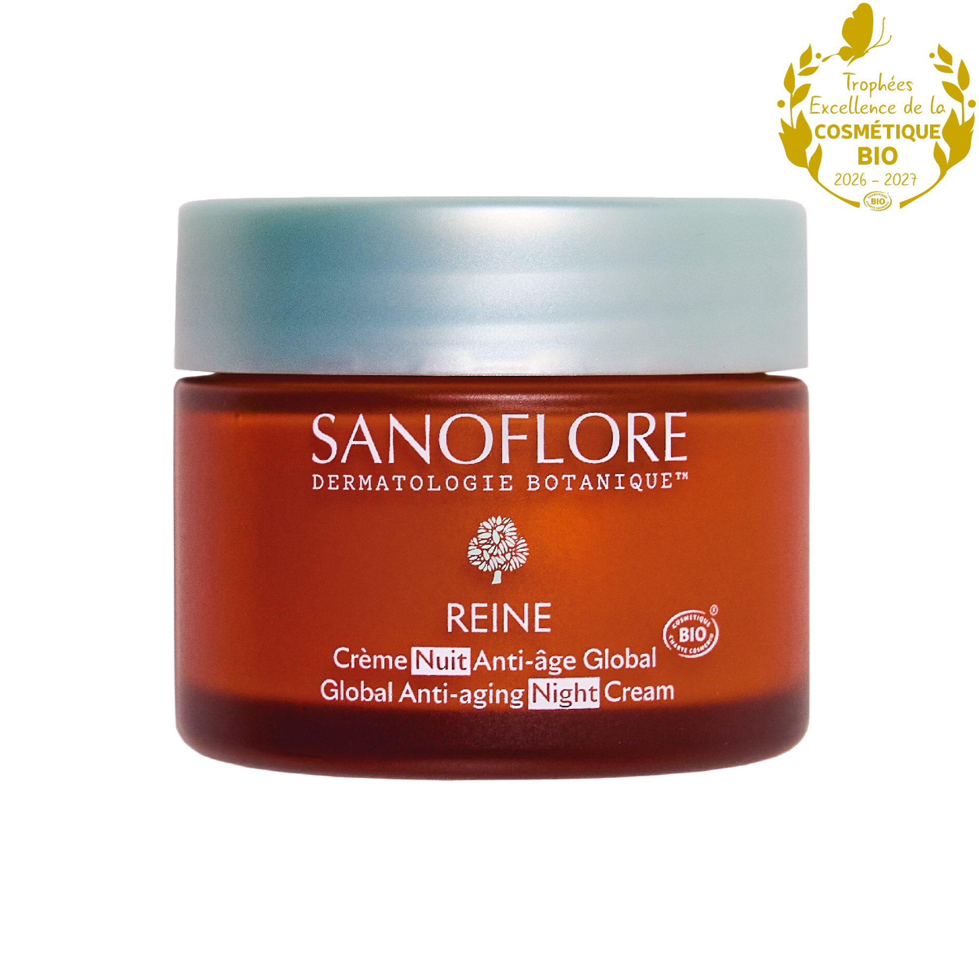 Sanoflore Reine Crème nuit Bio Anti-âge global - 50 ml