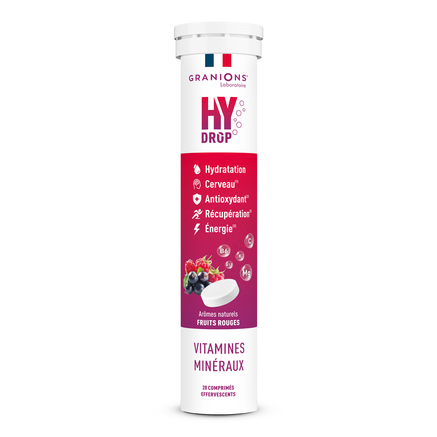 Granions Hydrop Fruits Rouges