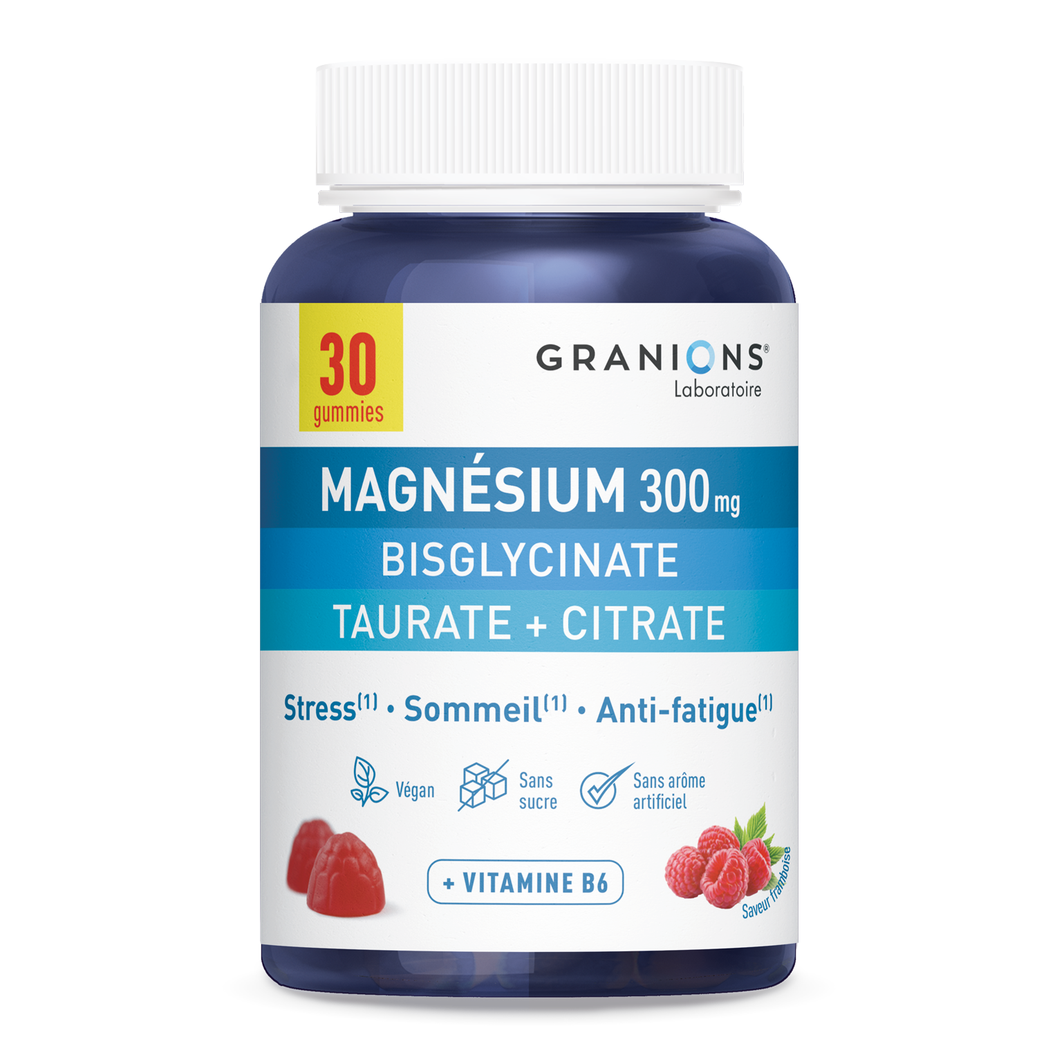 Granions Triple Magnésium 300 Mg 30 Gummies