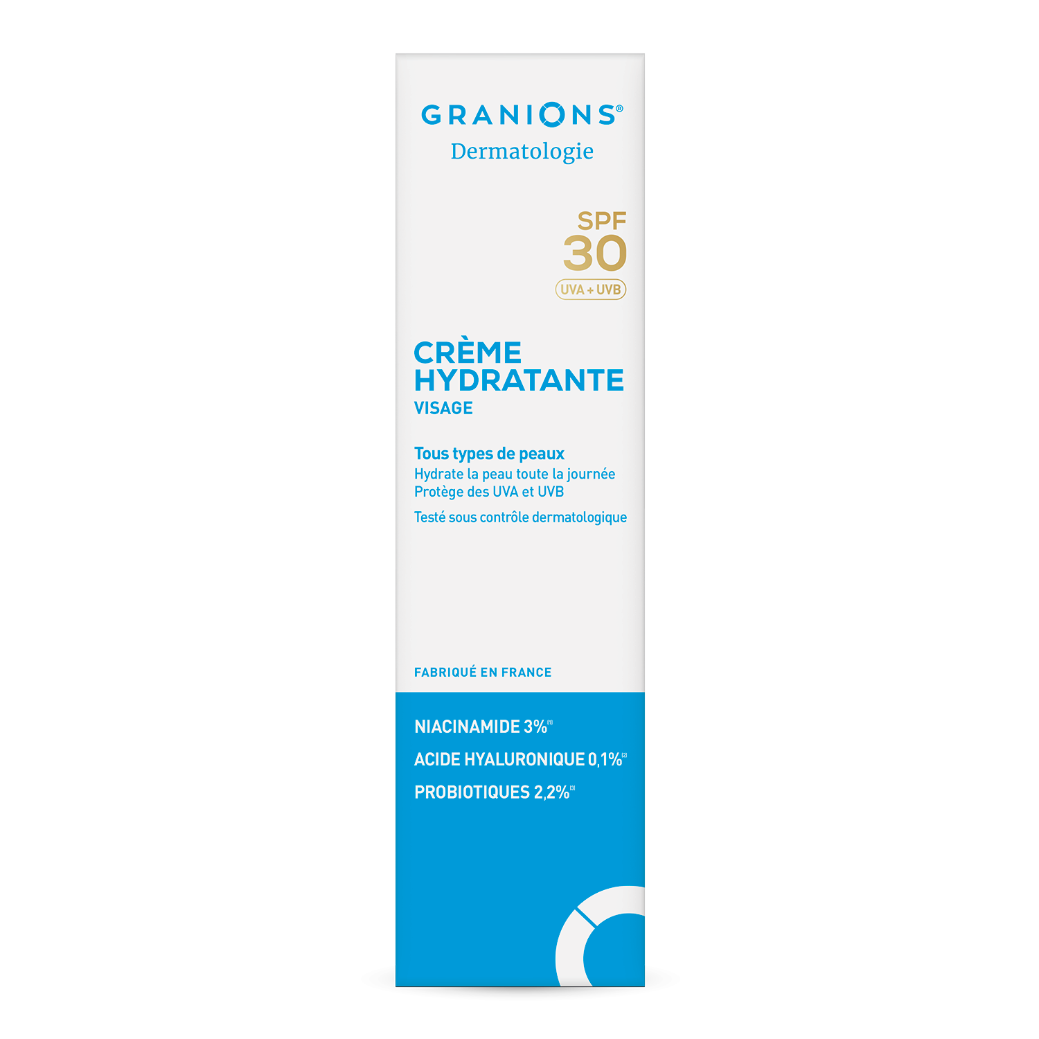 Granions Crème Hydratante SPF30