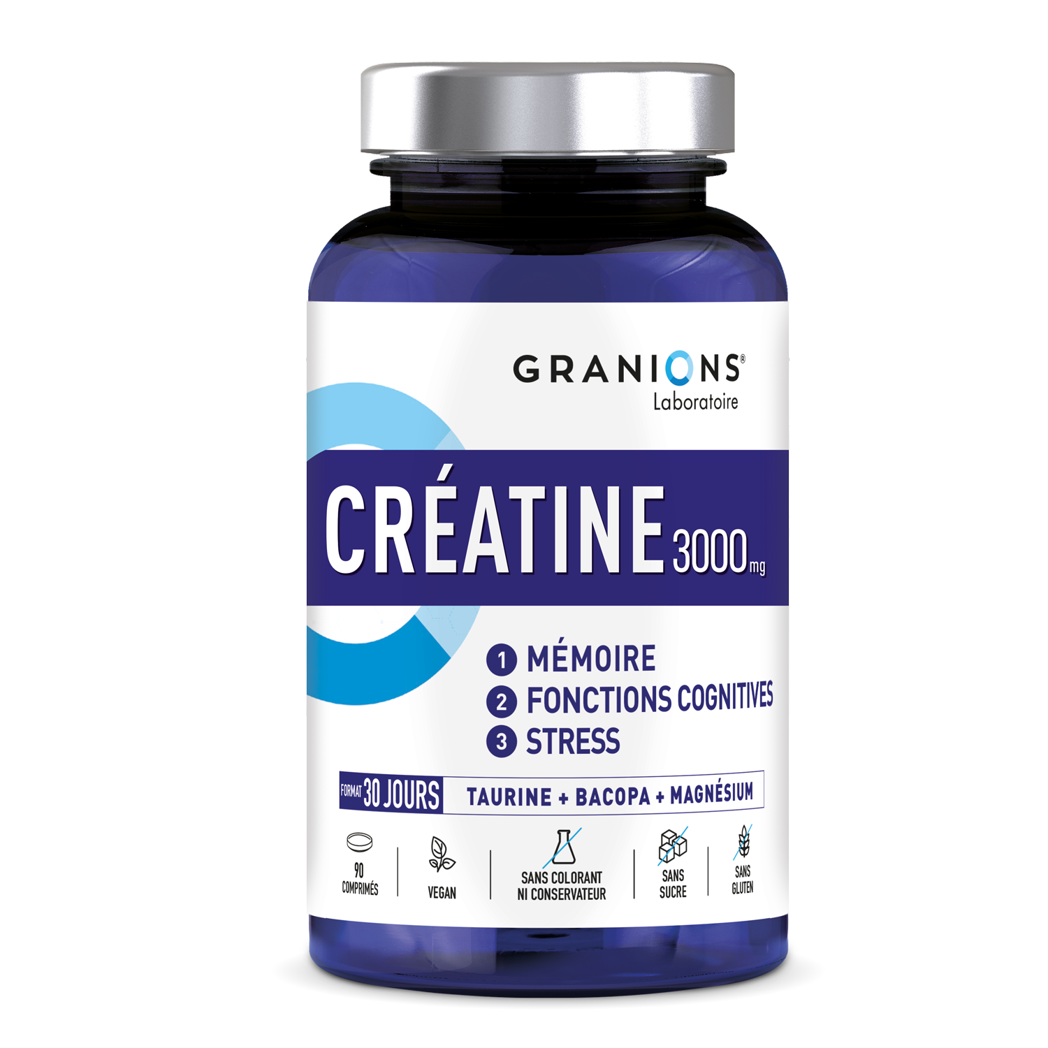 Granions Créatine 3000 Mg ​180 Gélules - vue 9