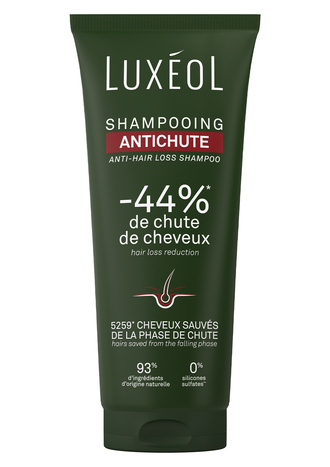 Complément Alimentaire Chute Cheveux Réactionnelle Luxeol La Boite De 90 Gélules 42 3g - vue 7