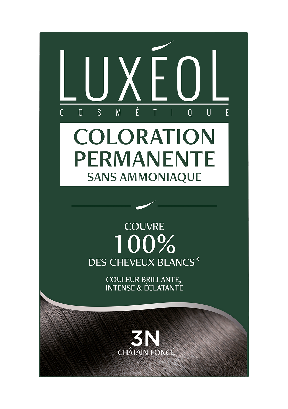 Luxéol Coloration Permanente Sans Ammoniaque 1N Ébène - vue 3