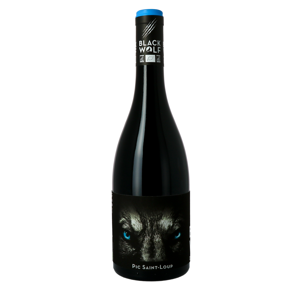 Devois de Cécèles - The Black Wolf BIO, 2022 - Pic-Saint-Loup AOP - Rouge - 75 cl