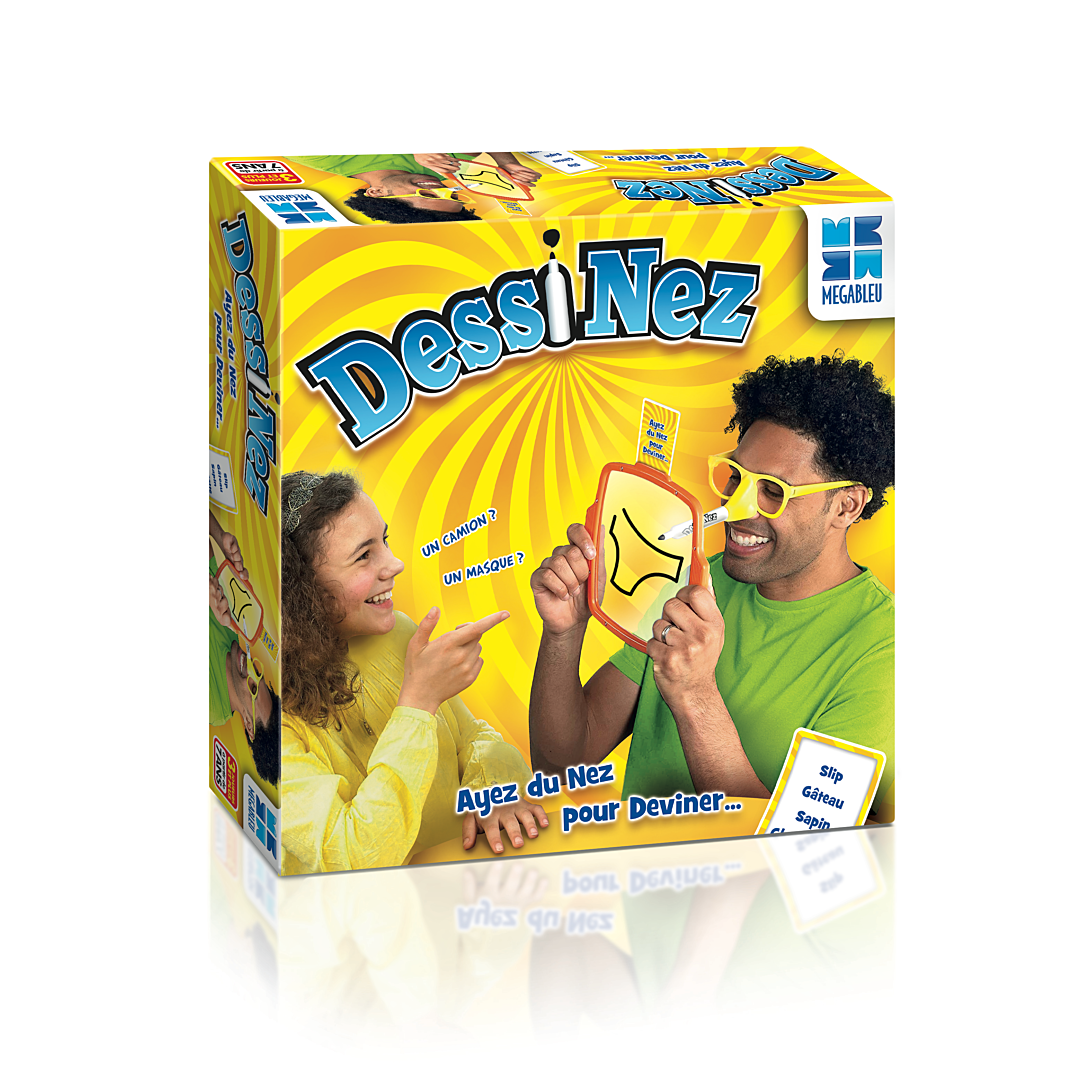 Jeu d'Ambiance Megableu 678101 – Dessi'Nez, Jeu de Dessin, 3 Joueurs et Plus, Dès 7 Ans - vue 9