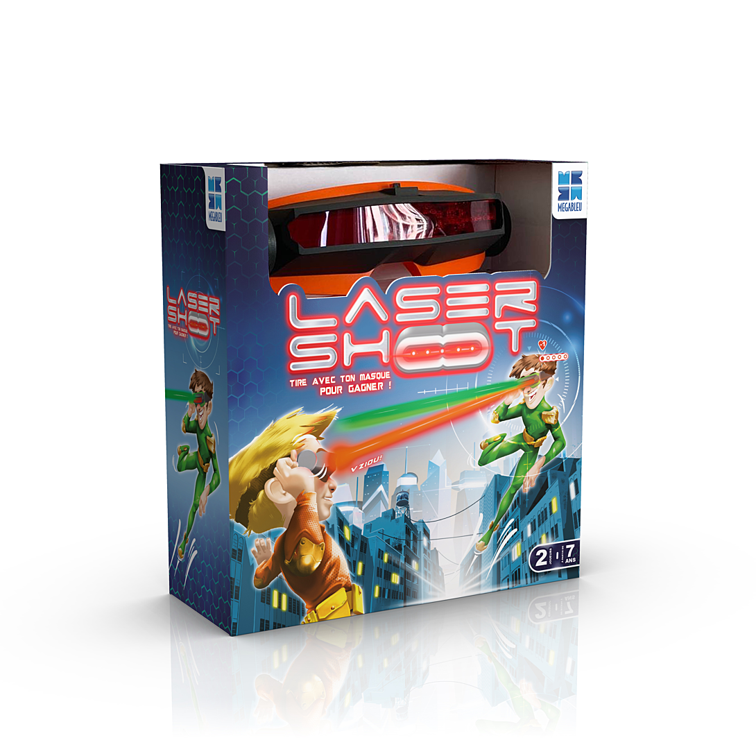 Jeu de Tir MEGABLEU 678160 – Laser Shoot Duel au Laser - vue 6