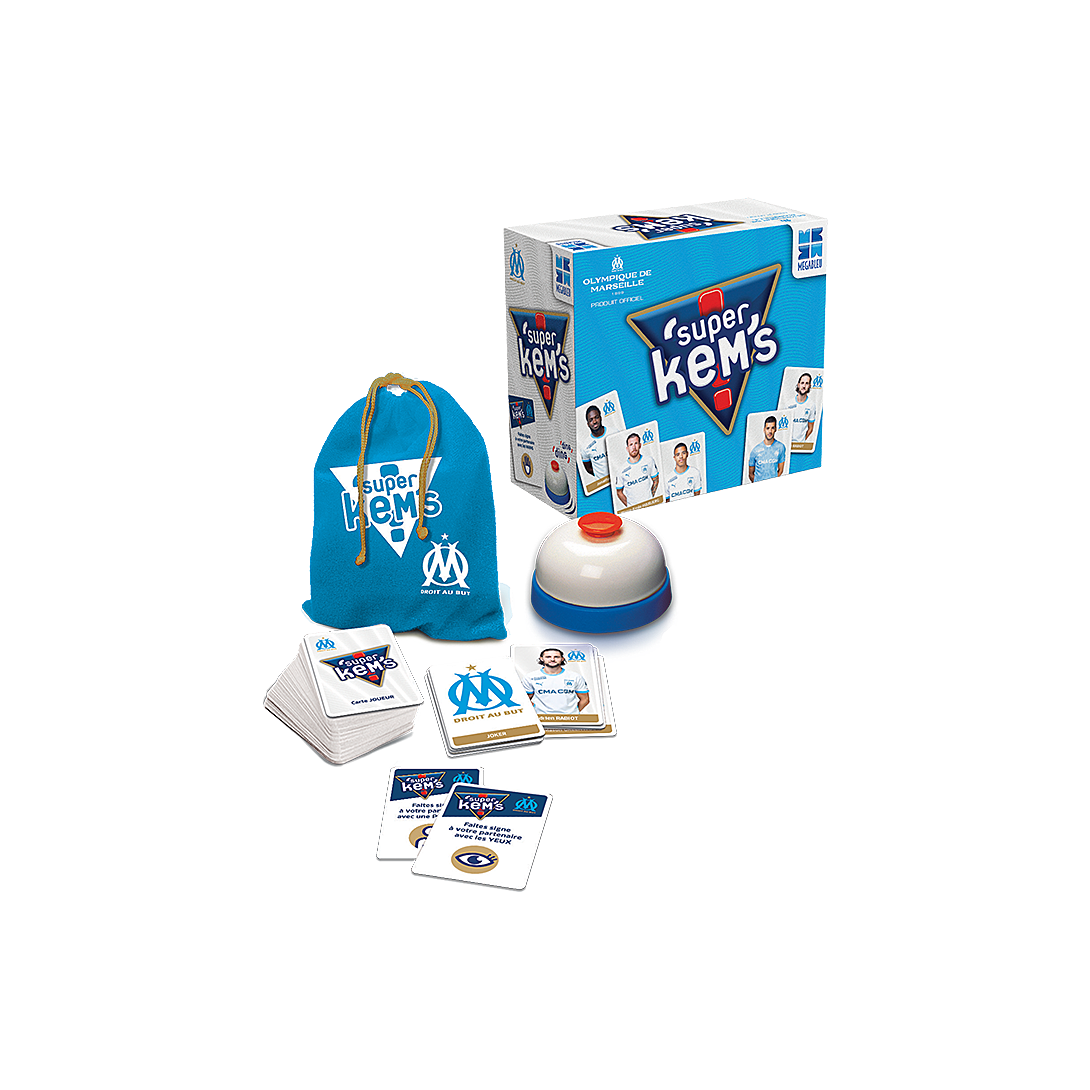 Jeu De Cartes Megableu 678268 – Super Kems Olympique Marseille - vue 3