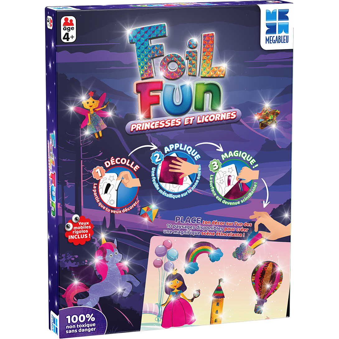 FOIL FUN - PRINCESSES ET LICORNES