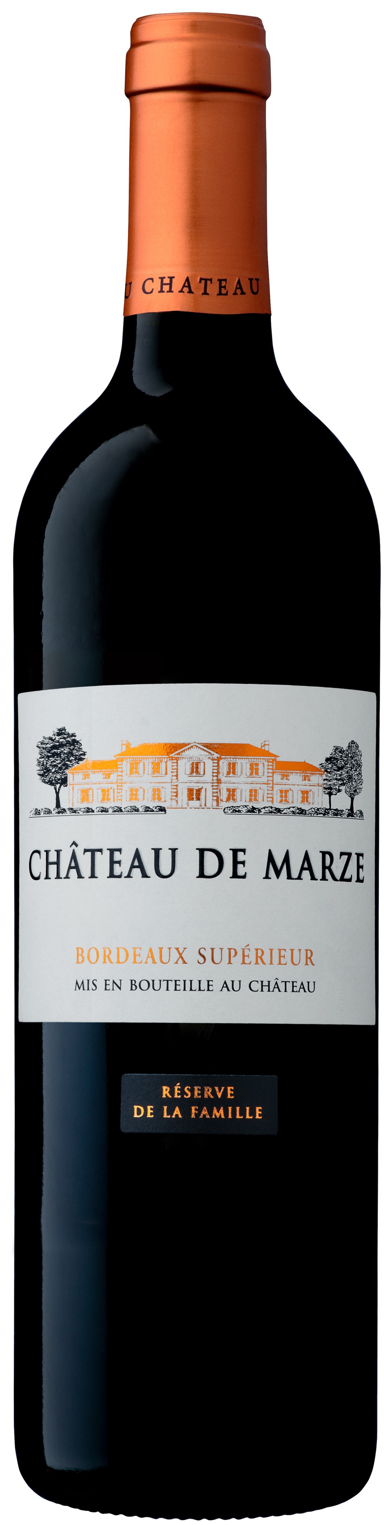 Château de Marze - Réserve de la Famille, 2022 - Bordeaux Supérieur AOP - Rouge - 75 cl