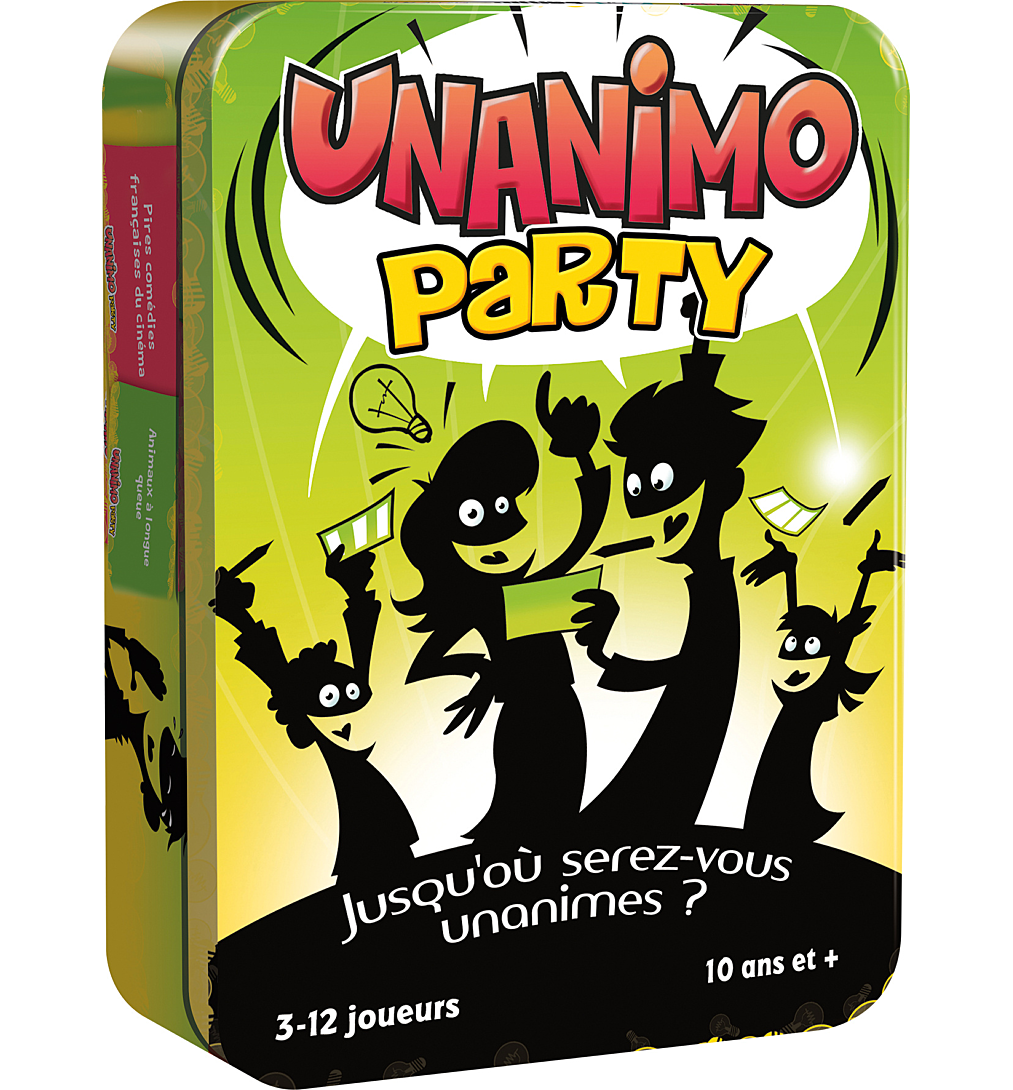 Unanimo Party Boîte métal Asmodee - vue 5