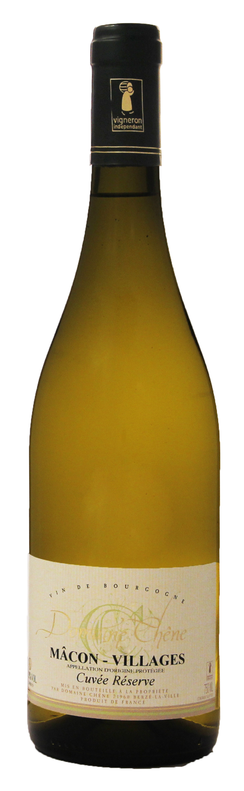 Domaine Chêne Réserve, 2021 - Mâcon Villages AOP - Blanc Sec - 75 cl