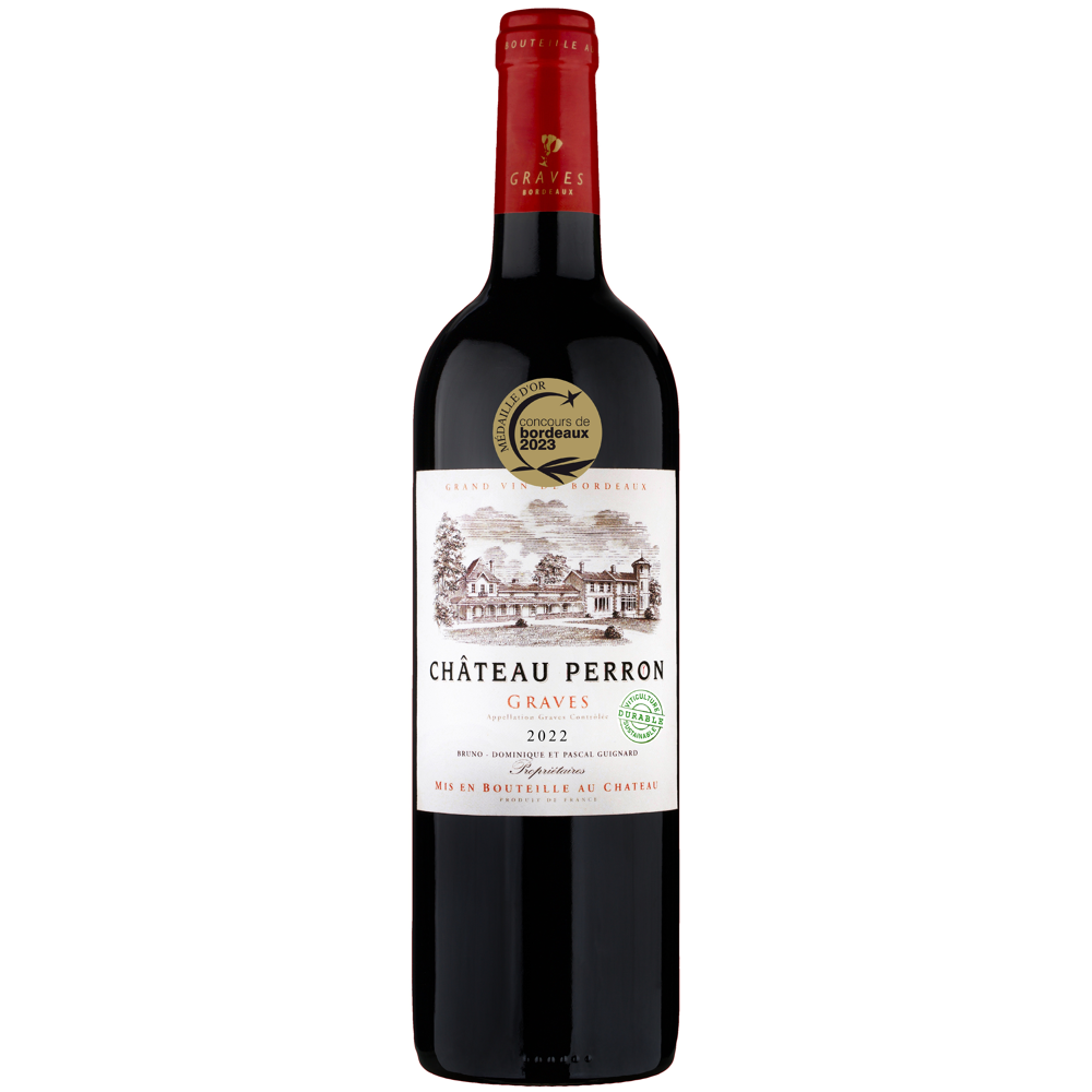 Château Perron , 2022 - Graves AOP - Rouge - 75 cl