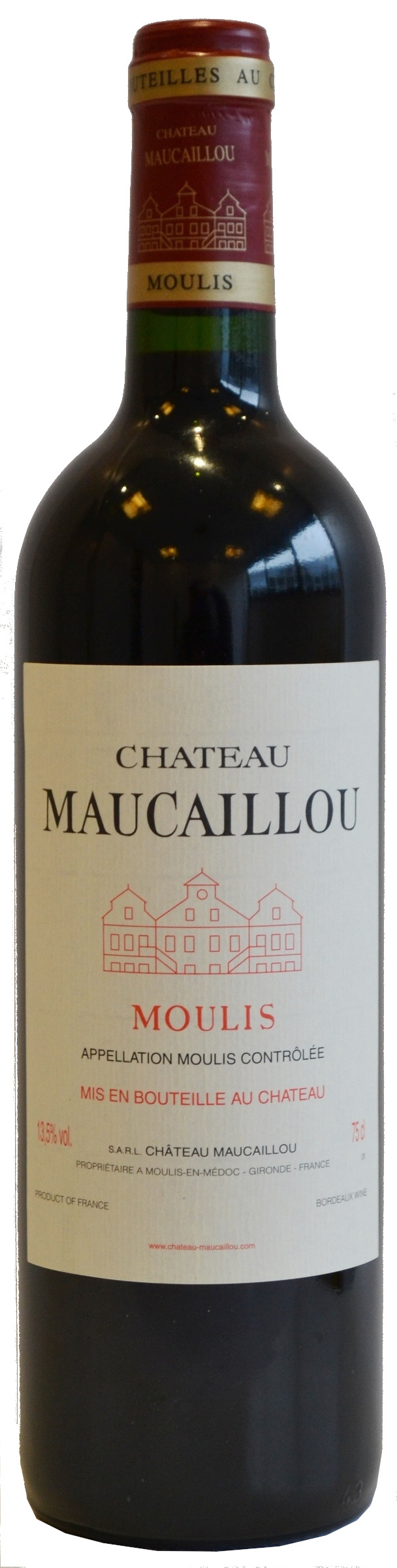 Château Maucaillou, 2021 - Moulis ou Moulis-en-Médoc AOP - Rouge - 75 cl