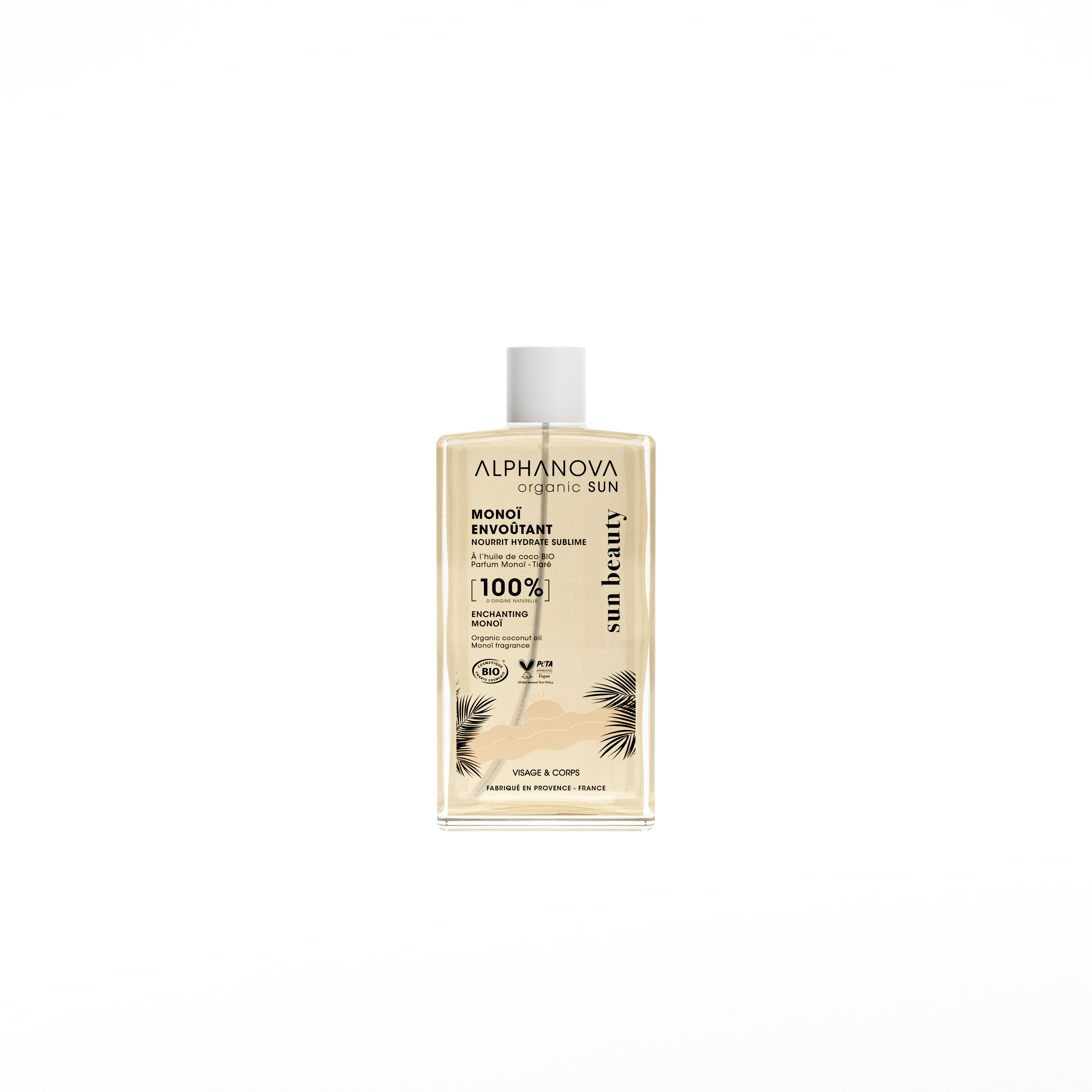 Alphanova Sun Beauty Monoï envoutant Bio 100ml