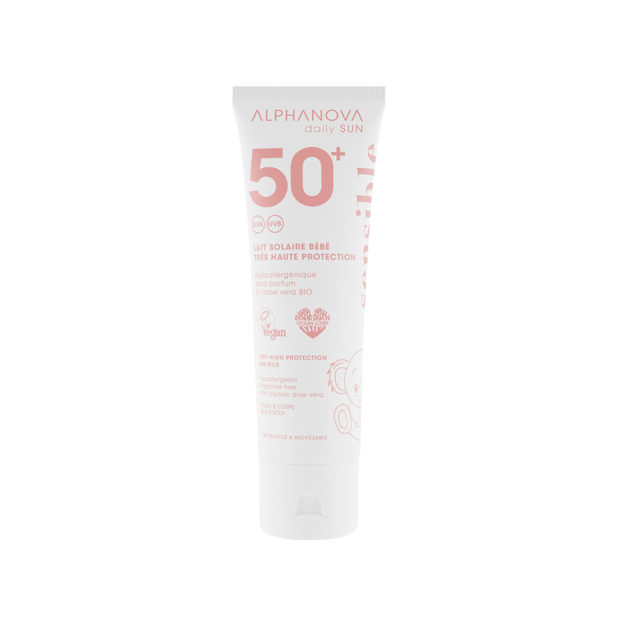 Alphanova Daily Sun Lait solaire bébé SPF50+ sensible 50ml