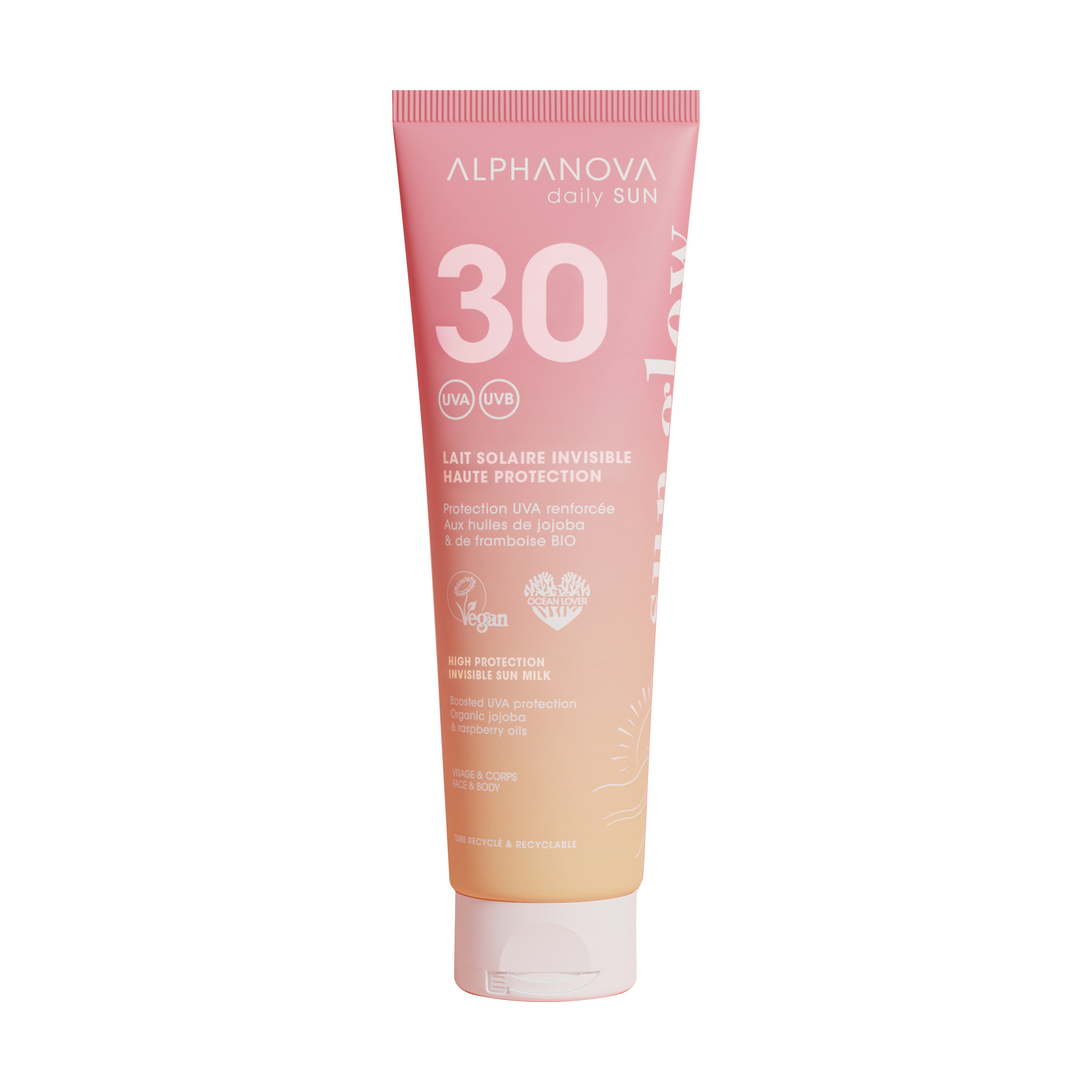 Alphanova Daily Sun Lait solaire SPF30 Sun Glow 150ml