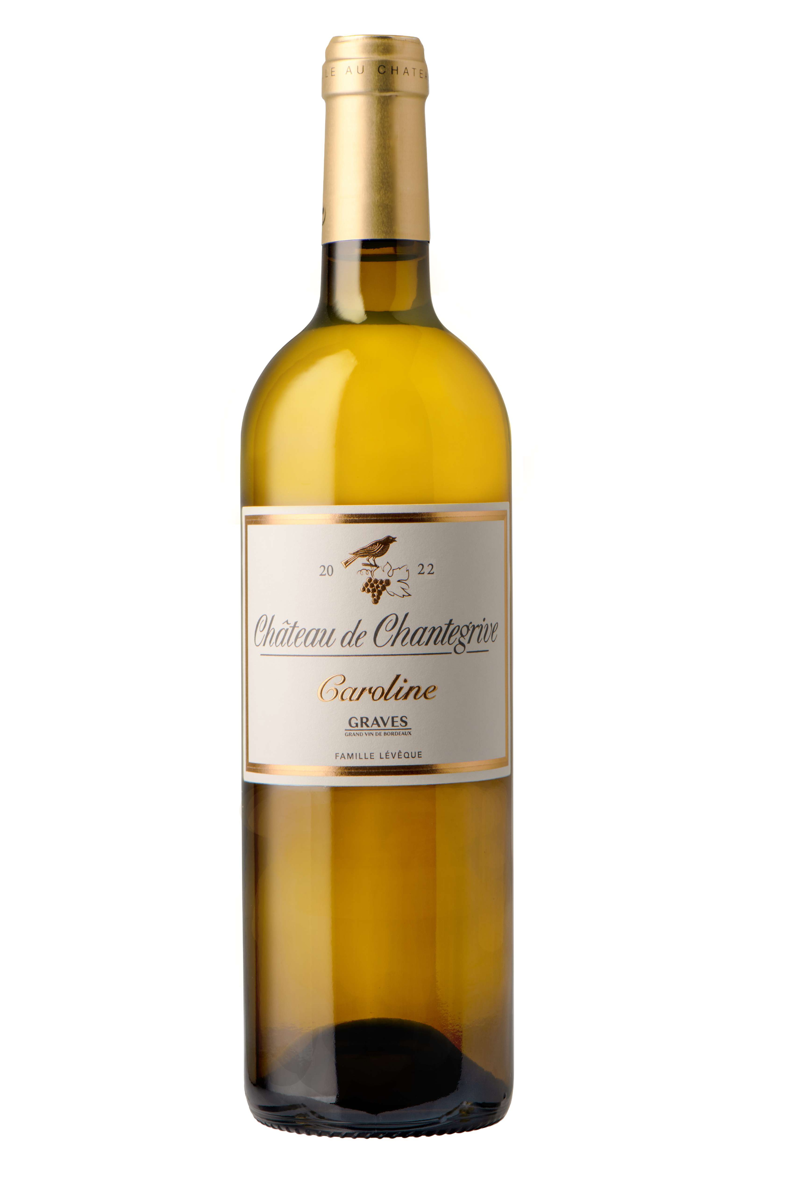 Château Chantegrive Caroline, 2022 - Graves AOP - Blanc Sec - 75 cl
