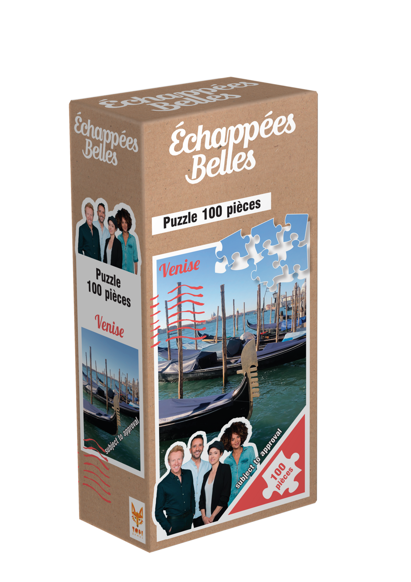 ECHAPEES BELLES VENISE 100 pièces