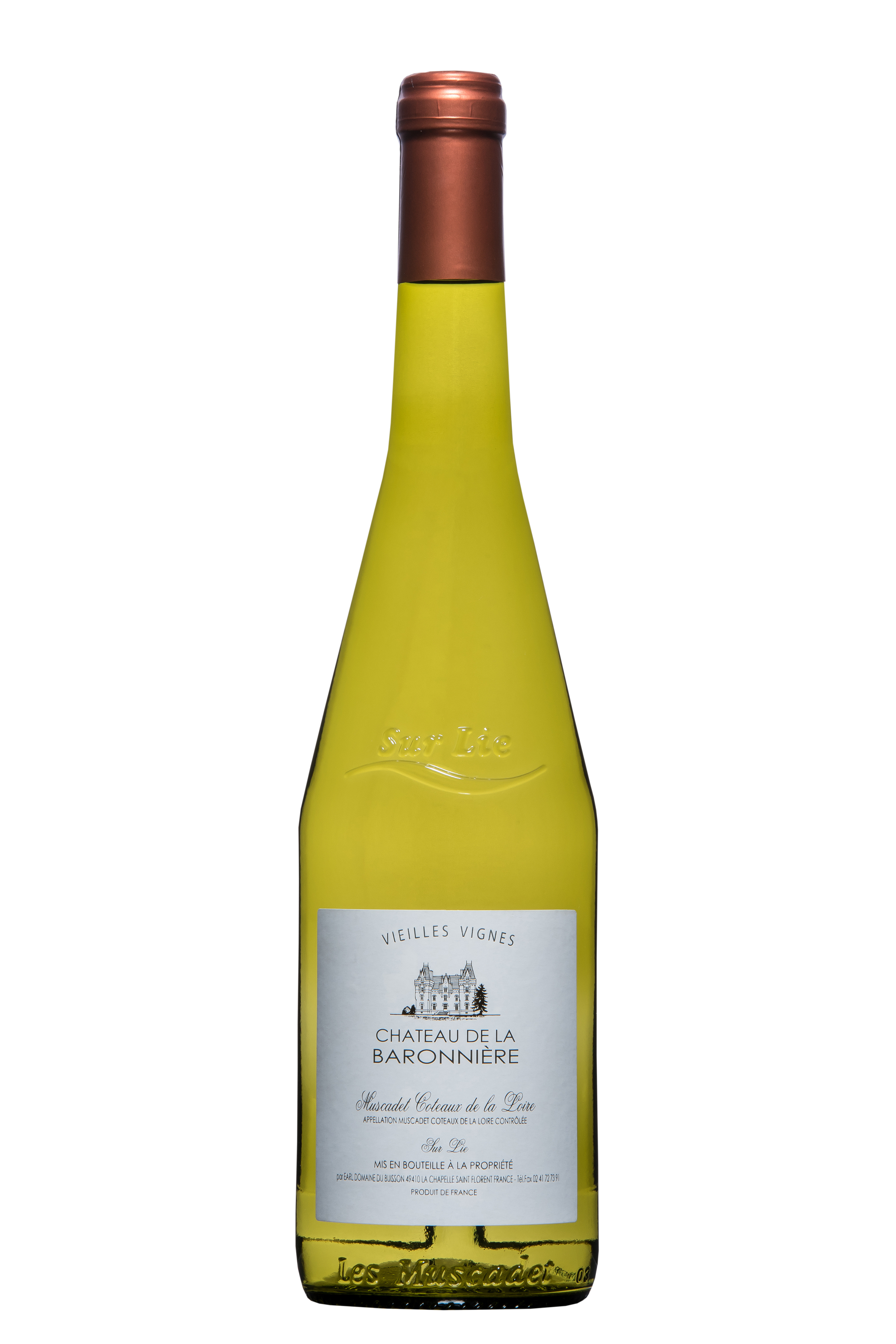 Château de La Baronnière , 2022 - Muscadet Coteaux de la Loire AOP - Blanc Sec - 75 cl
