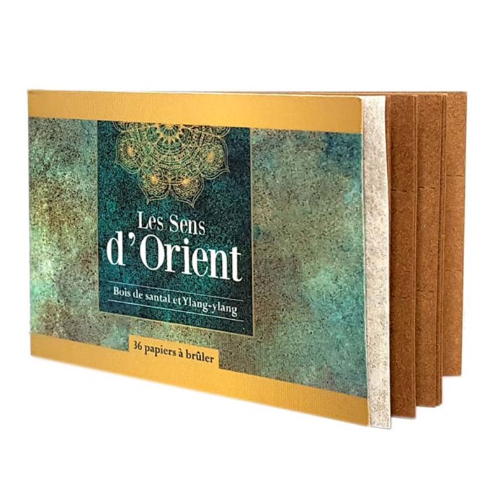 Pharmup Les Sens D'Orient Carnet Papier Arménie Nag Champa x36 Papiers à Brûler