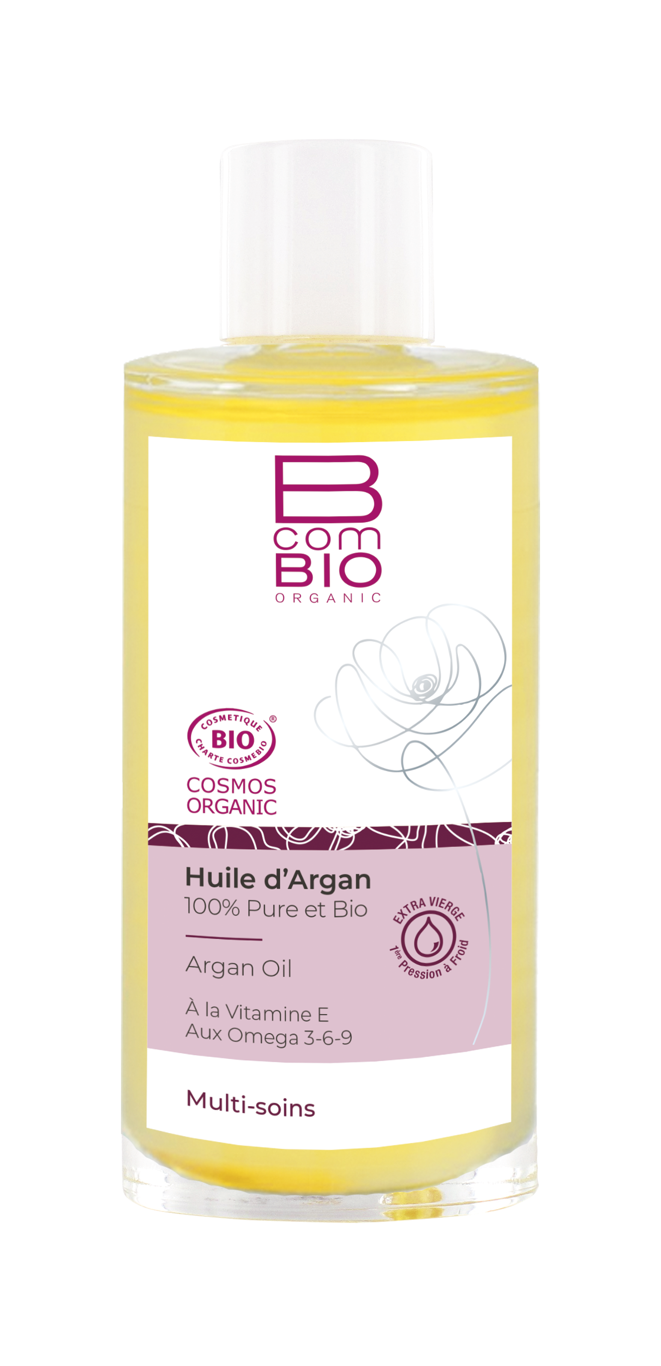 Huile d’argan 100% pure et bio 50ml
